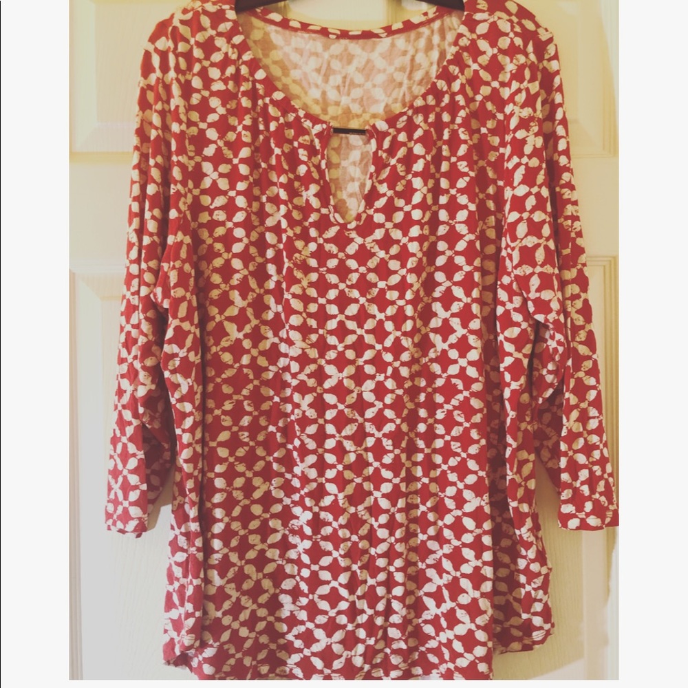 Michael Kors Geometric Print Blouse